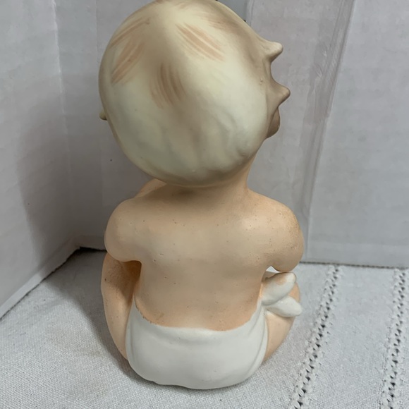 NAPCO Piano BABY PORCELAIN FIGURINE vintage 1960 5” - Picture 5 of 7
